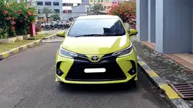 km 12 ribu toyota yaris gr sport matic 2022 kuning tangan pertama