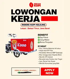 Riders Sekian Kopi Keliling Bekasi Timur