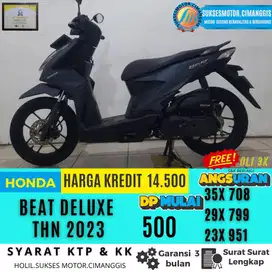PROMO BEAT DELUXE MURAH GARANSI CASH&KREDIT FREE OLI