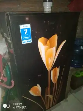 jual kulkas murah merk AQUA  650rb ja