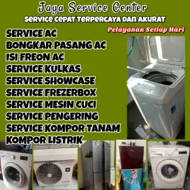 Service AC Mesin Cuci Bongkar Pasang AC Servis Kulkas Frezerbox Bulak