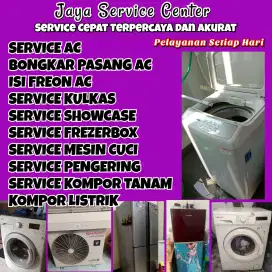 Service AC Bongkar Pasang AC Servis Mesin Cuci Kulkas Frezer Gayungan