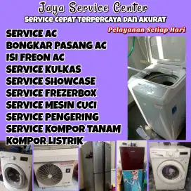 Service Mesin Cuci Bongkar Pasang AC Servis AC Kulkas Frezerbox Gubeng