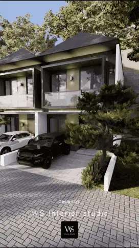 RUMAH KAVLING 2 LANTAI AKSES 2 MOBIL