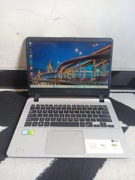Laptop DualVGA Asus VivoBook X407UF Intel i5 Gen8 8GB RAM 256GB SSD