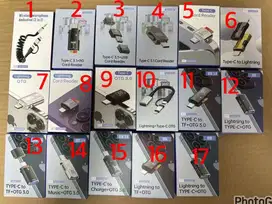 Berbagai macam sambungan konverter