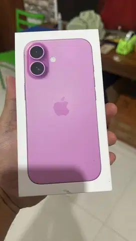 New iPhone 16 128GB Pink Garansi iBox/TAM