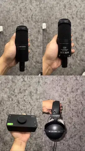 Mic Audio Technica AT2035 | Audient Evo 4 | Beyerdynamic 770 Pro 80ohm