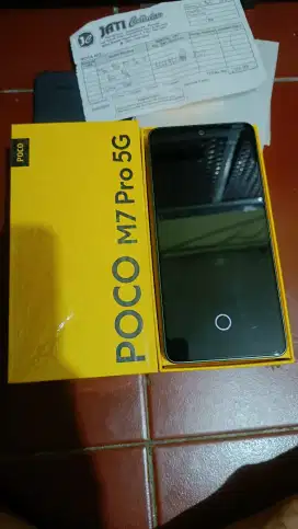 Poco M7 pro 5G baru sebulan