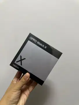 DIJUAL JAM TANGAN OPPO WATCH X (BLACK/HITAM) ORIGINAL BARU TERSEGEL