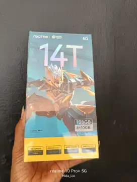 REALME 14T 5G 8+10/256 New Segel Resmi 100%