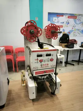 Mesin cup sealer ex wedrink