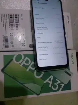 OppO A31 ram 6/128 gb fulset murmer