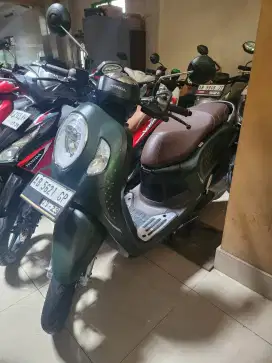 Scoopy keyless hijau army 2024 low km Gbm