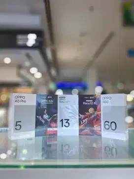 OPPO RENO 13F 8/256 CASHBACK BANYAK, CICILAN BUNGA FLAT NOL PERSEN