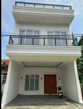 Rumah 3 Lt Rooftop Furnished Swiming Pool Best View Sentul City Bogor
