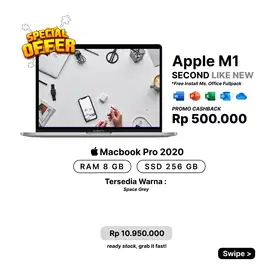 MACBOOK PRO 2020 M1 13 INCH 8/256GB
