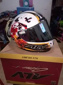 Jual Helm ALV Kaca Mirror, 97% Masih Mulus