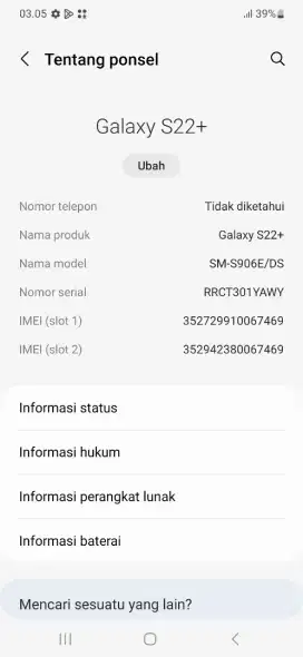 Samsung S22+ 8/256GB