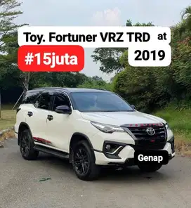 Toyota Fortuner VRZ TRD at 2019 putih (#15juta)