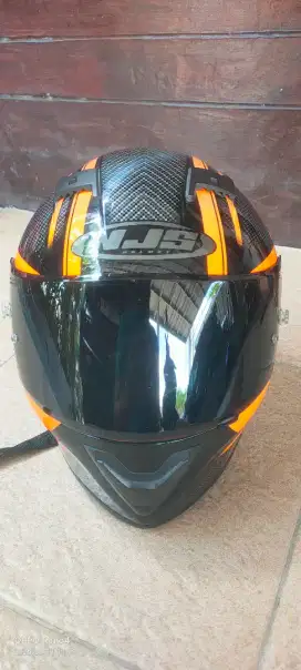 Helm NJS shadow N-816R carbon x fullface