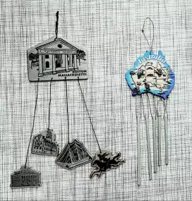 2 pcs Gantungan Lonceng Angin Souvenir Wind Chimes Dari Luar Negeri