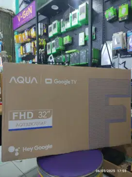 TV AQUA 32 INCH GOOGLE TV BARU