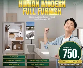 Rumah kost kos kosan murah strategis kampus IPB Bogor furnish shm