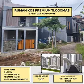 lokasi strategis untuk di bangun kos inden, sebelah kampus UMM