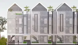 Rukos 3 lantai lokasi mepet kampus UMM