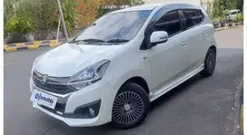 TDP 6,JT Daihatsu Ayla 1.2 R Deluxe Bensin-AT Putih 2018