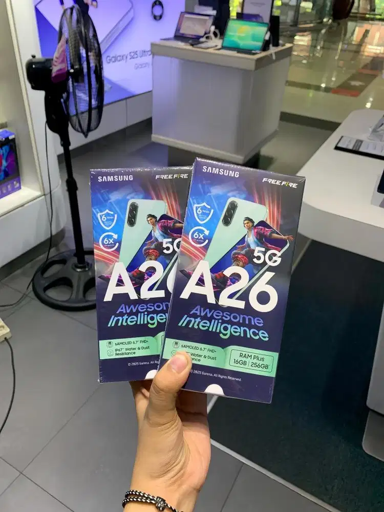 Promo New Samsung A26 5G ram 8+8/256GB garansi SEIN RESMI +bonus TG