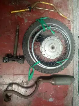 Sparepart ex modifikasi trail xride