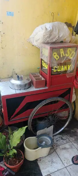 Gerobak Baso/bisa buat jualan lain