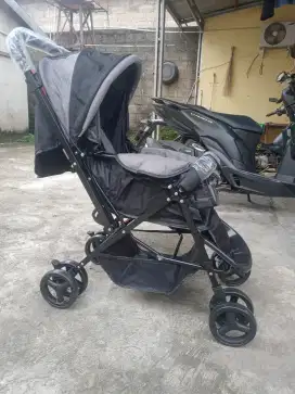 Stroller bayi merk beige