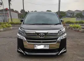 KM 30rbn Toyota Vellfire G ATPM 2019 Hitam Nopol RFS Srvice recd