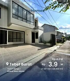 Dijual rumah cantik 2lantai dekat taman lokasi tebet barat