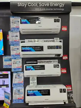 KREDIT AC SAMSUNG PROMO BEBAS 1X ANGSURAN DP MULAI 0