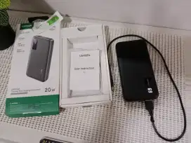 Jual power bank UGREEN mulus lengkap