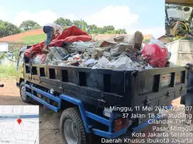 Jasa buang puing sampah