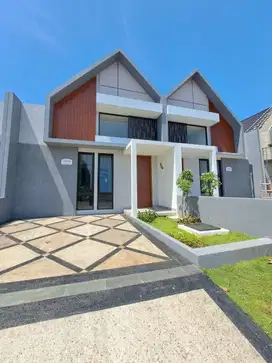 Rumah dekat Surabaya siap huni cepat 600jutaan free shm