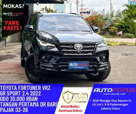 Tdp60JT Toyota Fortuner 2.4 VRZ GR Sport Diesel AT 2022 Pajak 2026