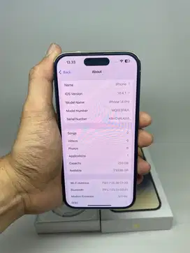 iPhone 14 pro 256GB resmi