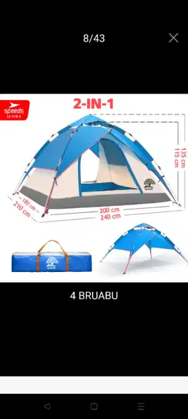 Tenda speed otomatis cap 2org