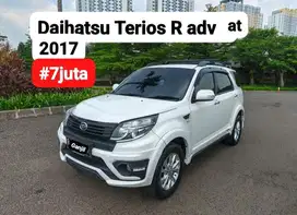 Daihatsu Terios R adventurer at 2017 putih #7juta