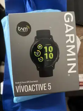 FS dijual smartwatch garmin vivo active 5 baru bukan iwatch
