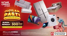 Promo FEL cicilan ringan hanya dihomecredit loh