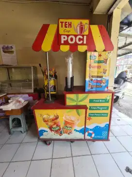 Gerobak teh poci fullset