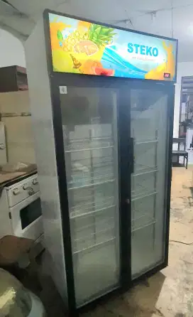 CHILLER SHOWCASE STEKO 2 PINTU