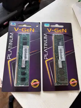 Ram VGEN(2x4gb) 1600Mhz DDR 3 for PC